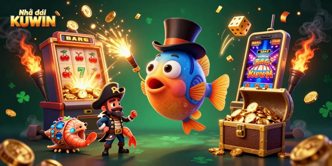 Experience thrilling wins with Nhà cái KUWIN’s vibrant casino games featuring colorful characters and dynamic jackpots.