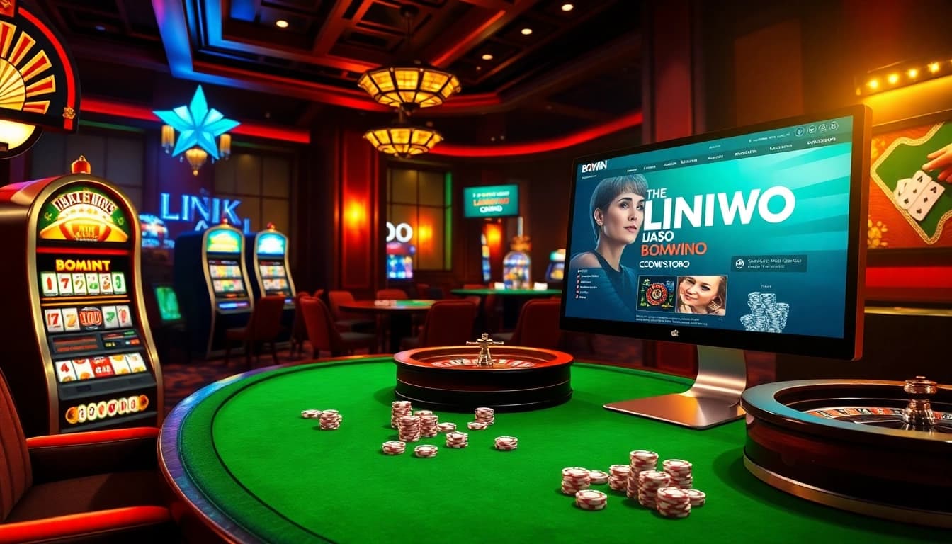 Engage in thrilling online gambling with LINK VÀO Bomwin, featuring vibrant slot machines and intense poker action.
