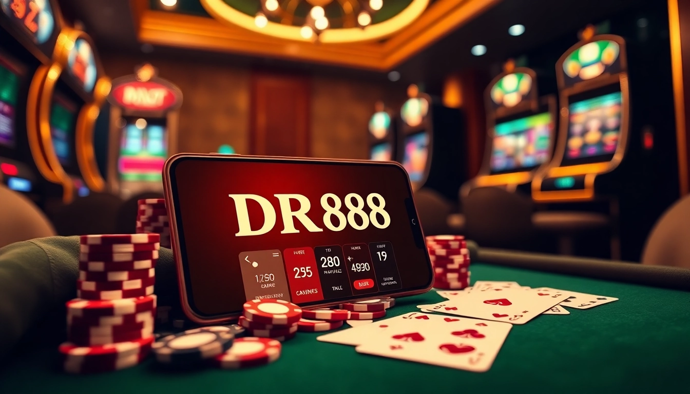 Enjoy exciting gambling action while Tải DR88 app for seamless gaming experience.