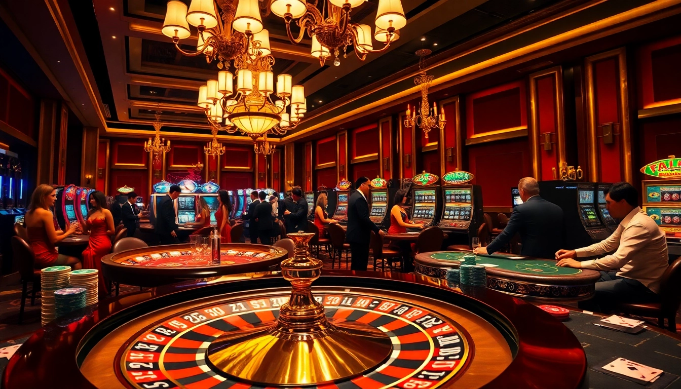 Players engaging in a thrilling casino experience featuring TG88 poker chips on a roulette table.