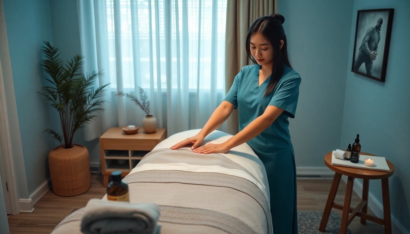 Experience the best 수원출장마사지 with a professional therapist in a calming home environment.