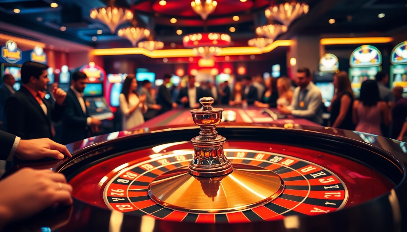 arushoki players engaged in a thrilling casino game at a roulette table