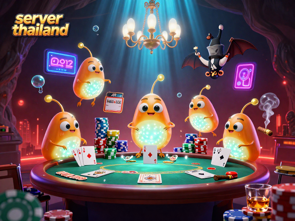 Engage with thrilling poker action in server thailand illuminated by glowworms in a cave casino.