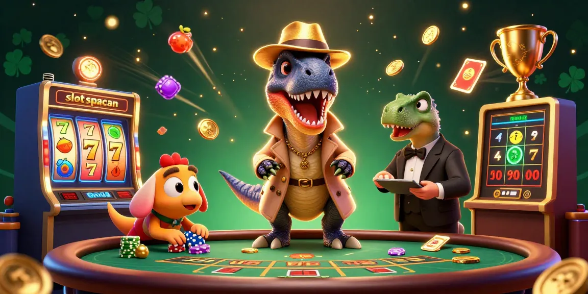 Experience thrilling gameplay with slot spaceman, featuring vibrant 3D characters immersed in exciting casino action.