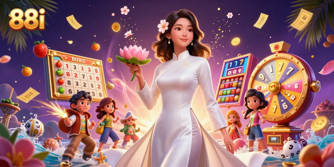 Play exciting casino slots at 88i featuring vibrant reels and colorful jackpots.