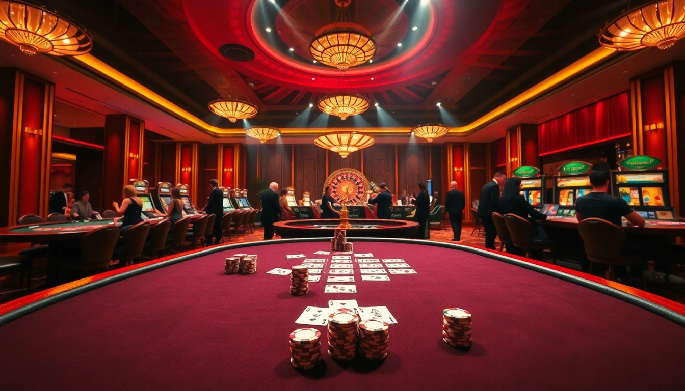 A high-stakes xn88 vip casino scene with poker chips and cards inviting serious gamers.