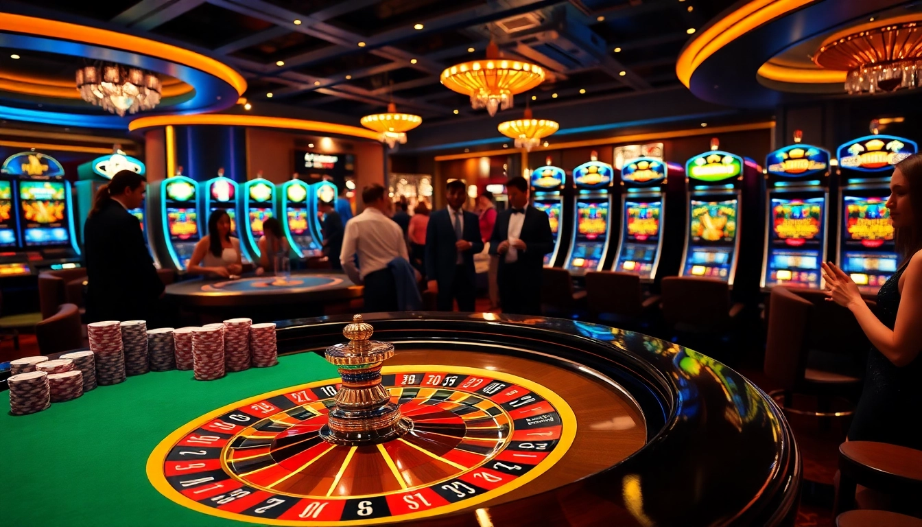 Engaging roulette game action at AE888 casino with vibrant poker chips and excitement.