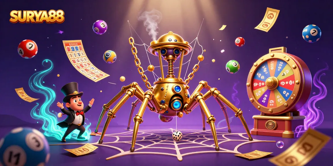 SURYA88 spins vibrant bingo fun with steampunk charm and dynamic lottery excitement.
