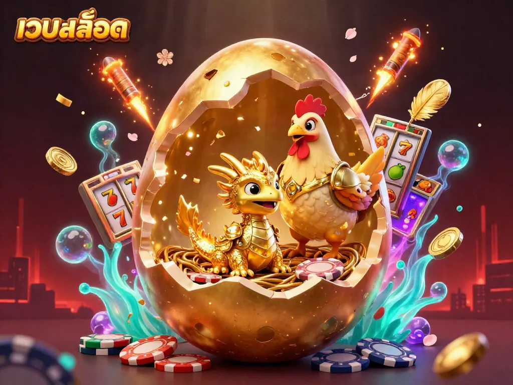 เล่นเกม เว็บสล็อต พร้อมมังกรทองและชิปโป๊กเกอร์ เพิ่มสีสันแห่งโชคลาภ