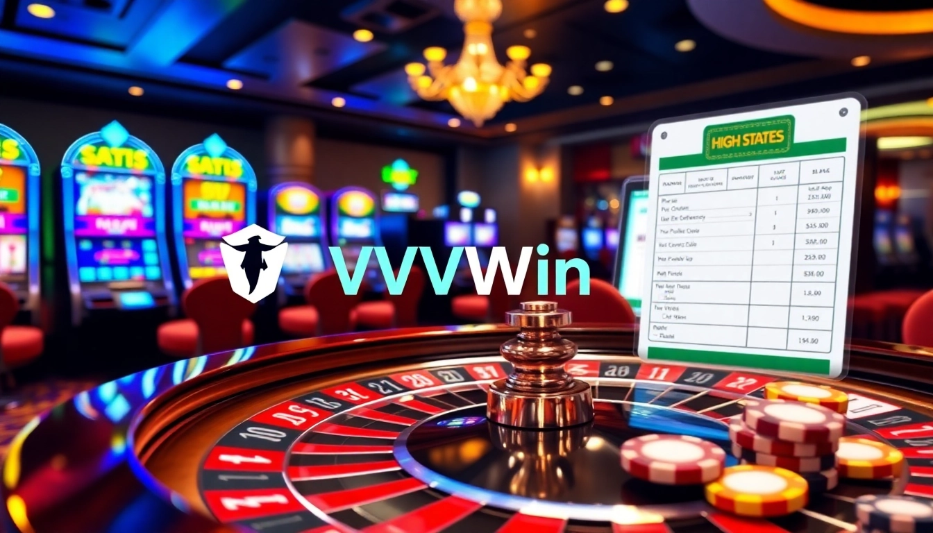 Engage with VVVWin’s exciting online casino experience featuring vibrant gaming visuals.