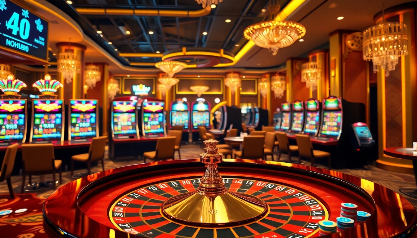 Engage with thrilling games at https://nohu90.tools/ featuring vibrant roulette and slot machines.