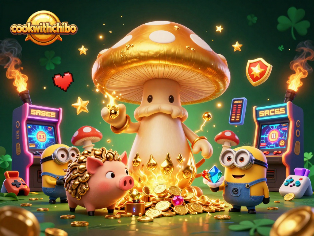 Level up your gaming with cookwithchibo in an animated treasure-filled casino adventure.