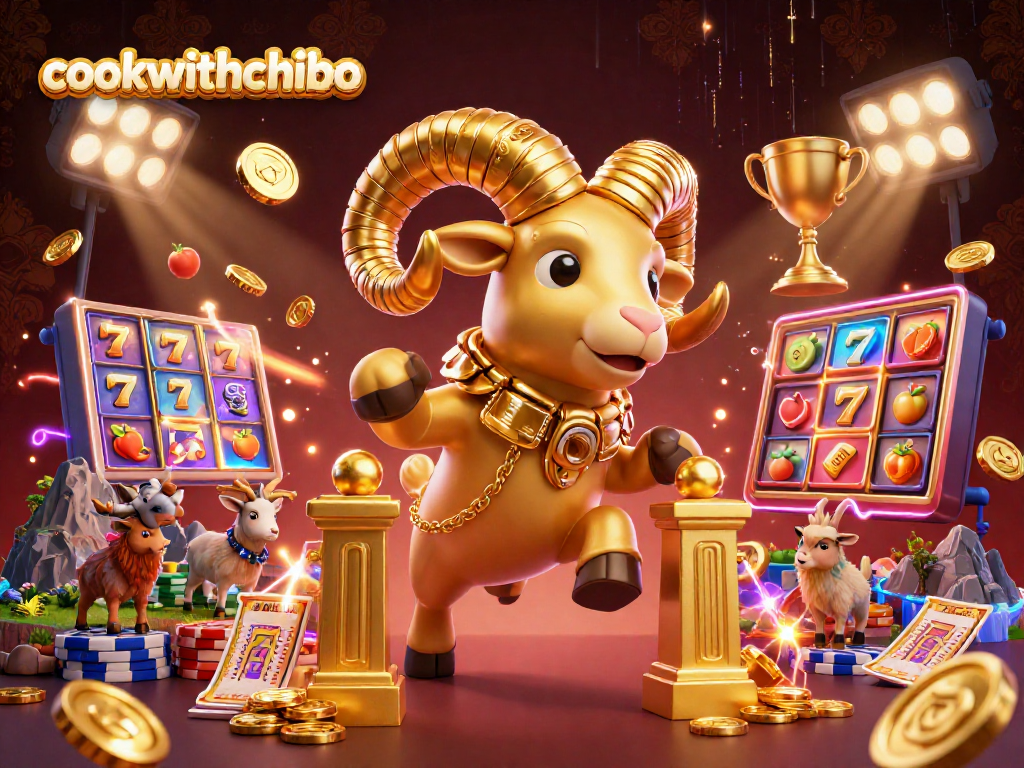 Experience cookwithchibo's golden gaming adventure with dynamic slots and thrilling wins!