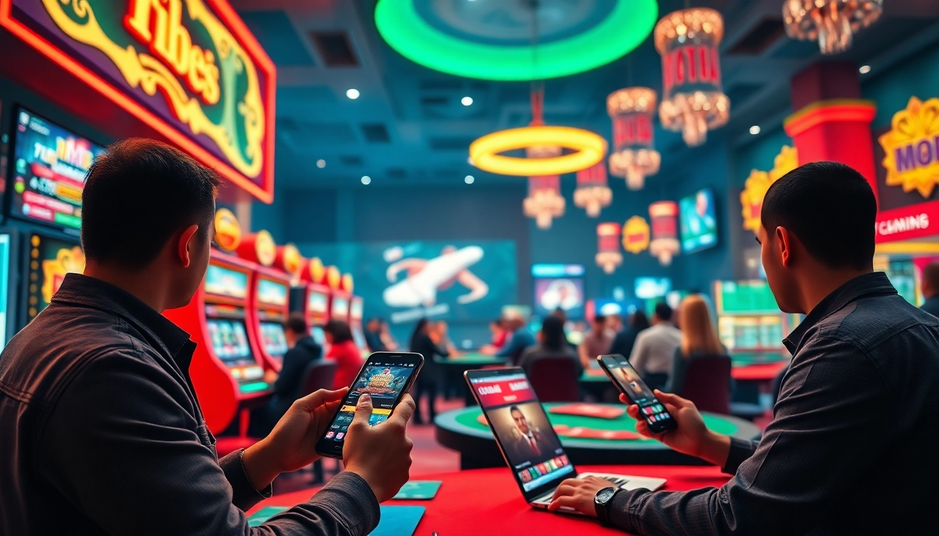 Experience MM88's vibrant online gaming atmosphere with engaging players and immersive visuals.