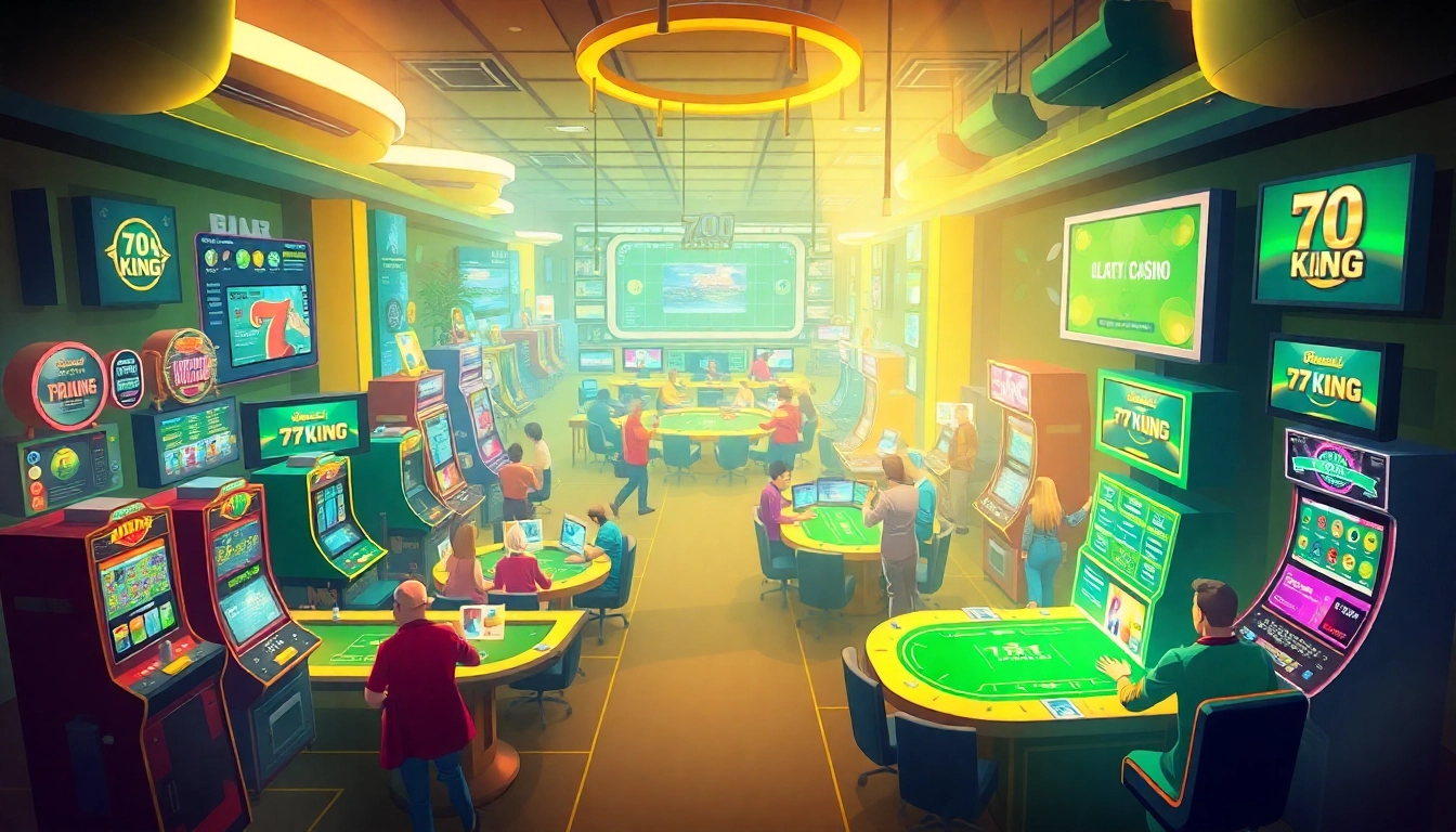 79King online gambling platform with vibrant gaming atmosphere