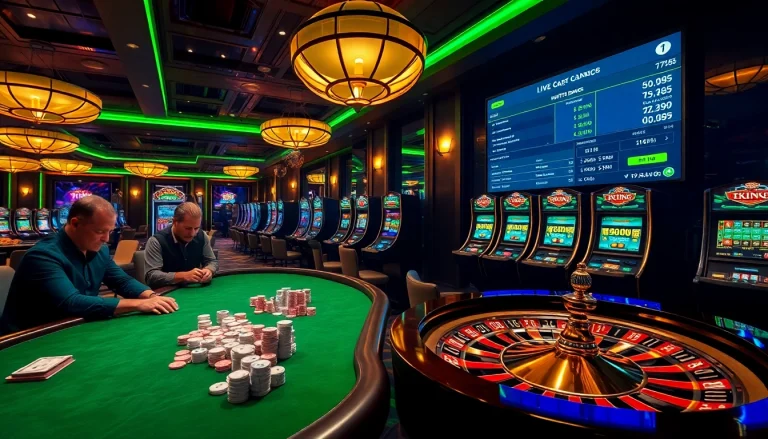 79king luxury casino floor with roulette, cards, and slots for high-stakes play