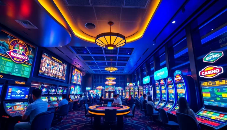 Exciting RR88 online gambling scene showcasing sports betting and casino games.