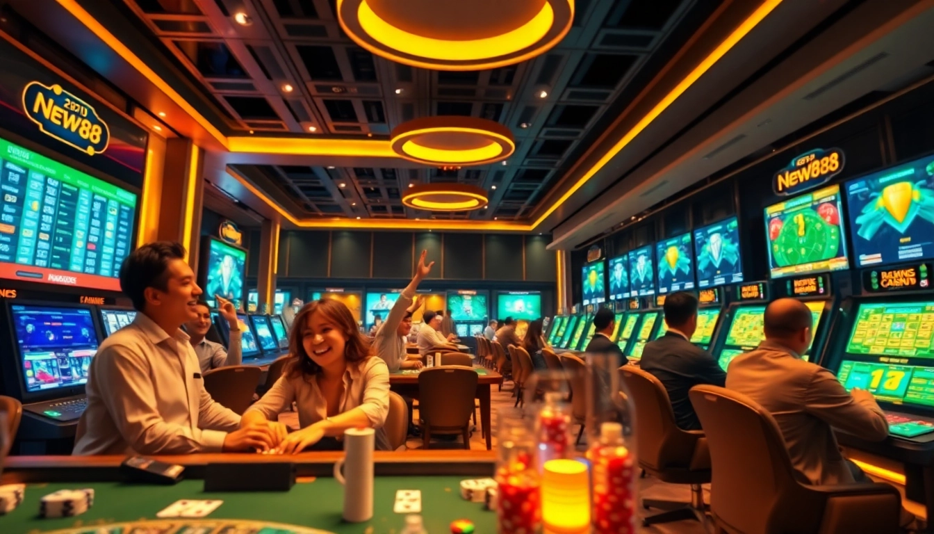 New88 offers an exhilarating online gaming experience with modern casino adventures and interactive betting.