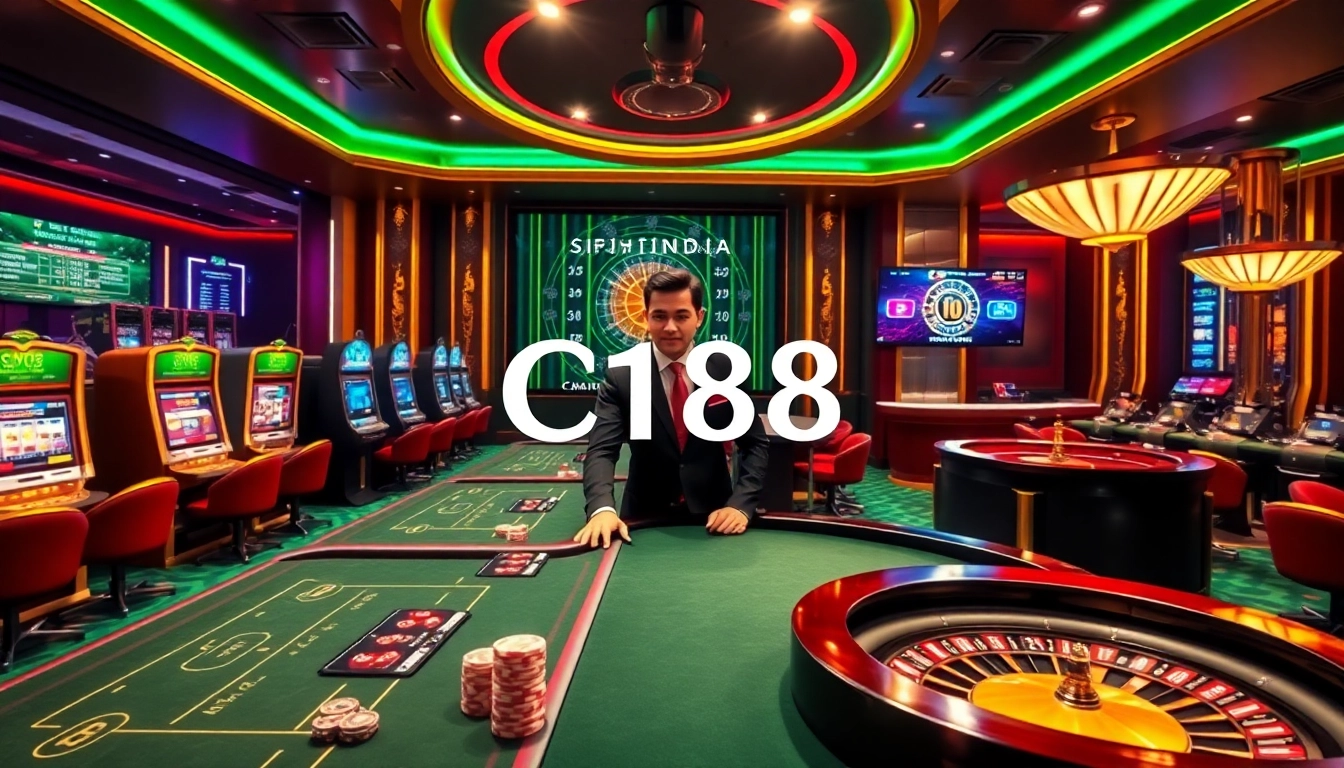 C168 offers an exciting online casino experience with vibrant slots, poker, and roulette tables.