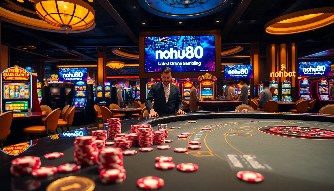 Nohu90 offers an exciting casino experience with vibrant tables and engaging gameplay.