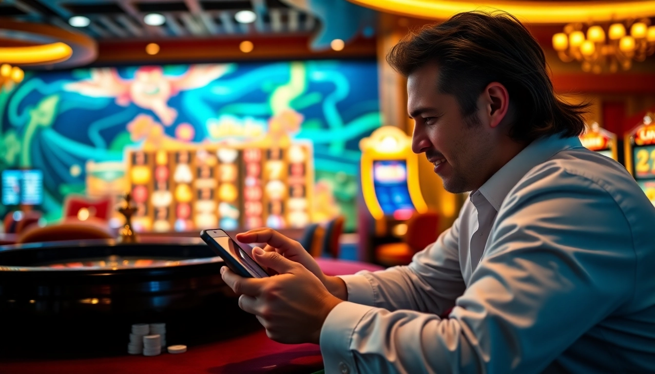 Experience thrilling gaming with lucky88vi.net while placing bets at a luxurious casino table.