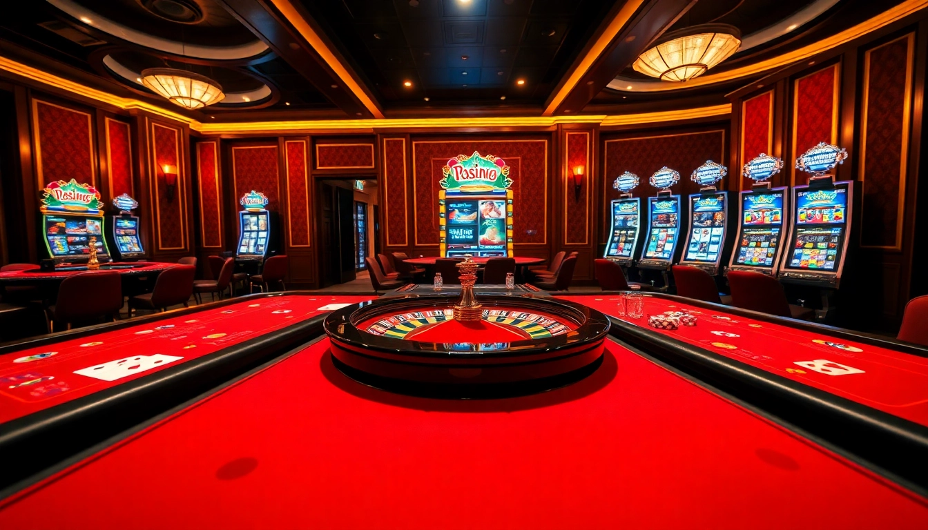 Experience thrilling gameplay at Casino TG88 with vibrant tables, cards, and roulette wheels.