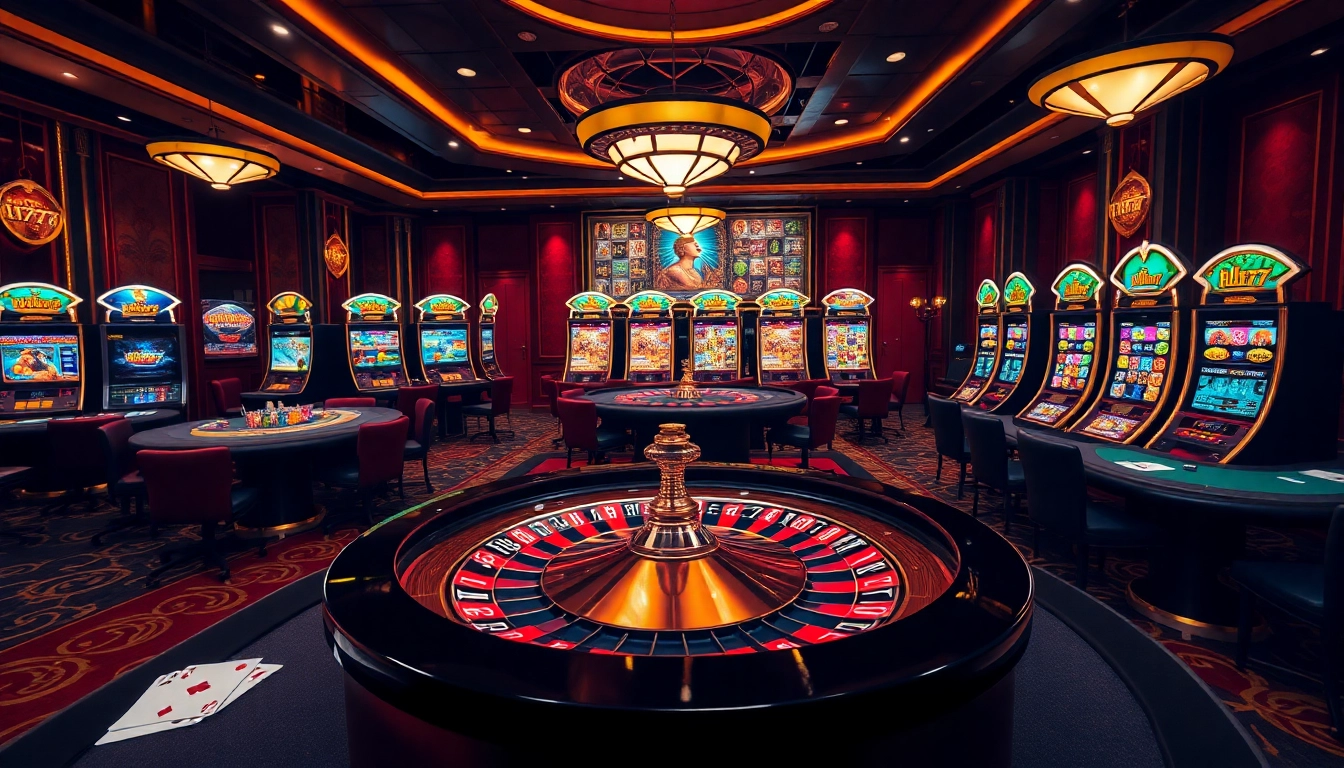 Win big at IH777 with an exciting roulette wheel and poker action in a luxury casino.