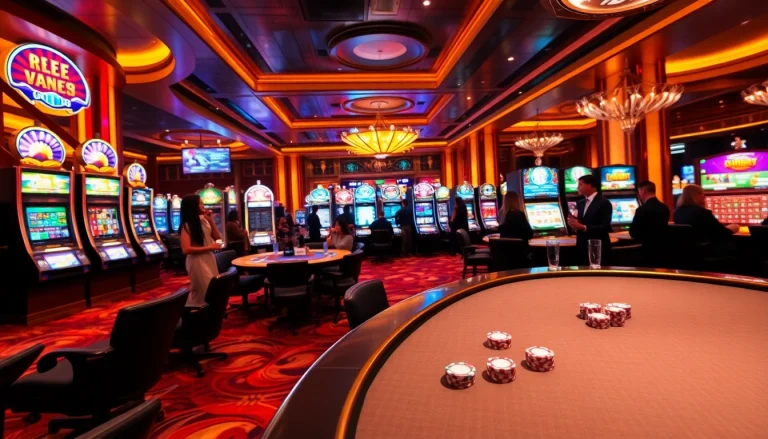 Engage in high-stakes action at https://p9pg999.com/ with exciting casino tables and vibrant slot machines.