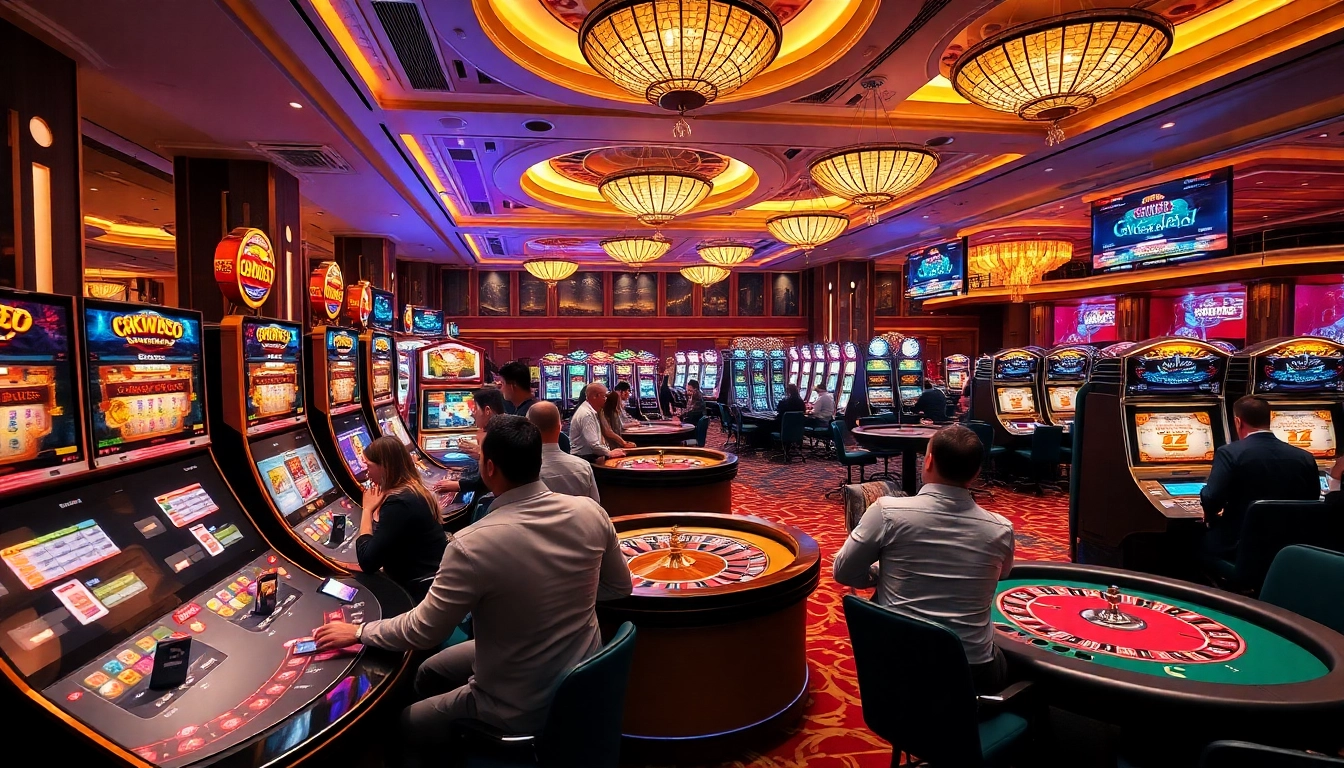 Experience the excitement of gambling at trang chủ okwin with vibrant casino games and dynamic player interactions.