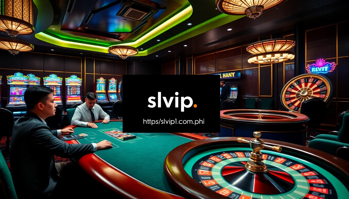 Experience winning at SLVIP with thrilling casino games and vibrant slot machines.