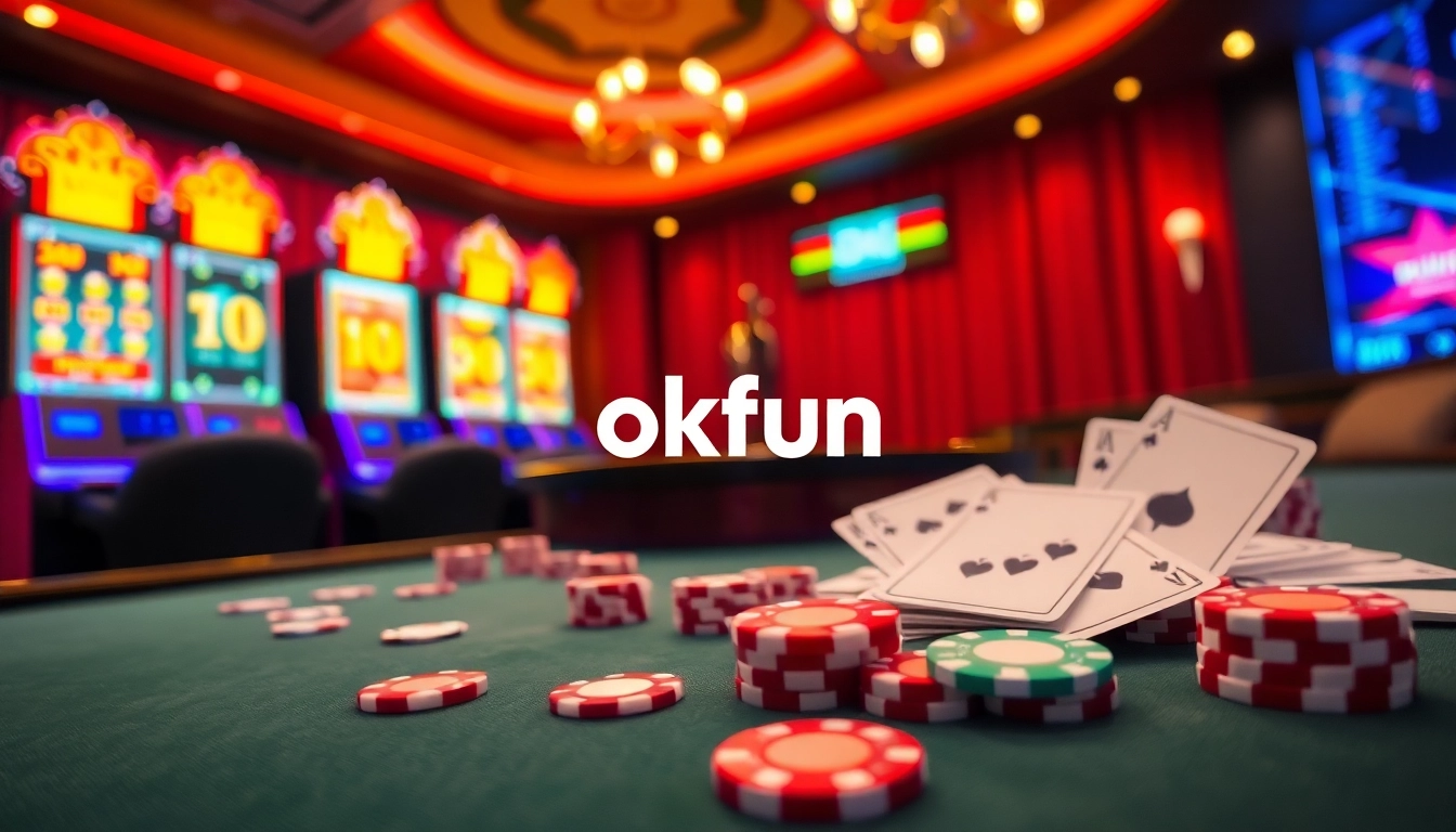 Login to the exciting world of online gambling at OKFUN for thrilling games and big rewards.