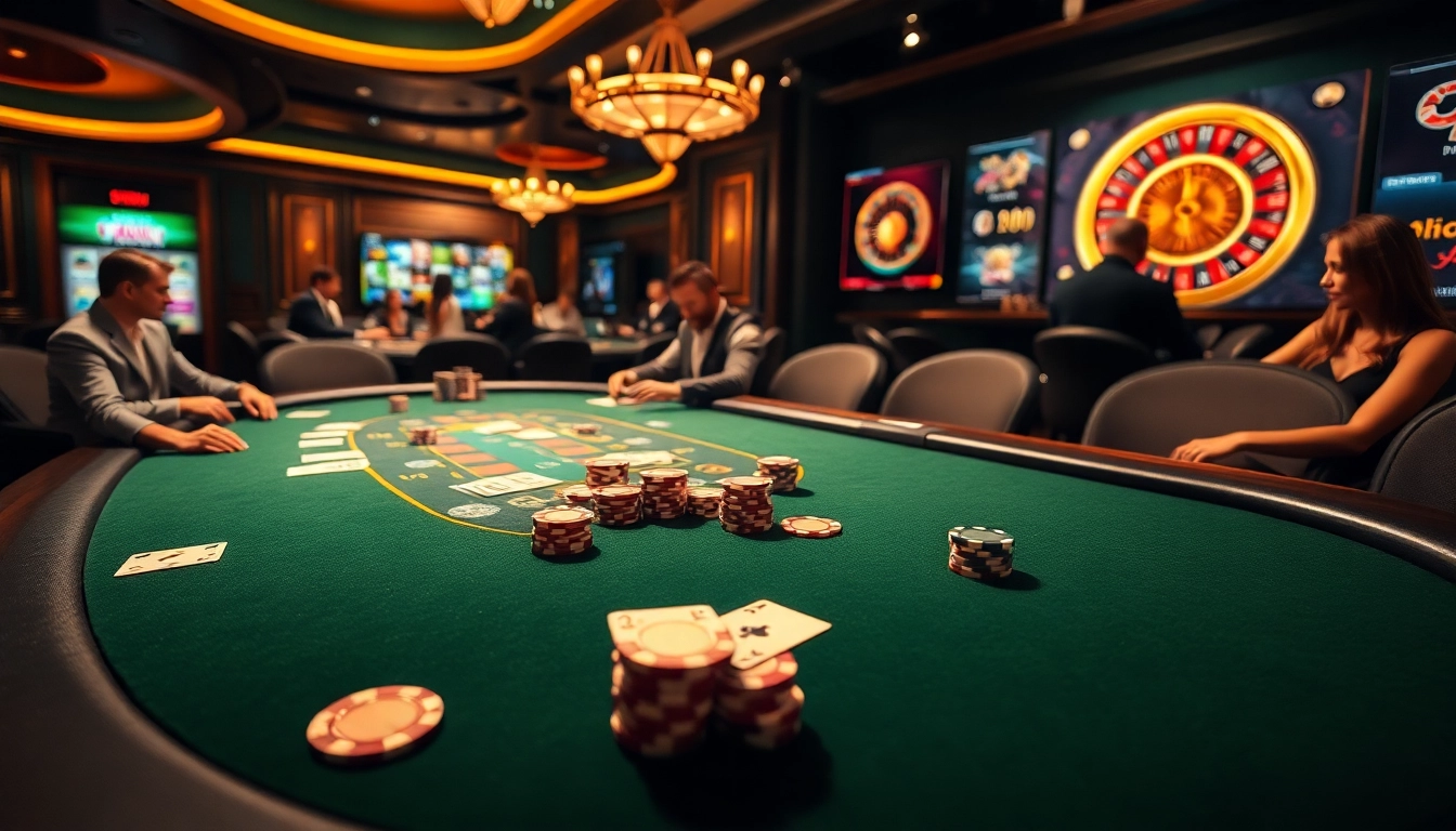 Experience the thrill of online gaming at phsky with vibrant casino tables and exciting action.