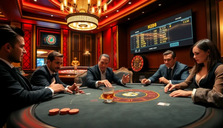 Experience the thrill of high-stakes play at the hz88 vip casino table.