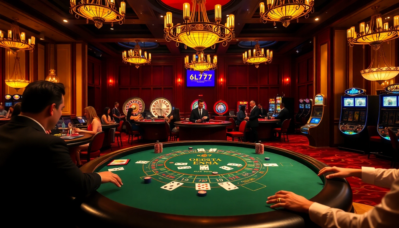 Experience high-stakes excitement at https://www.6l777.vip/ with vibrant gambling tables and thrilling gameplay.