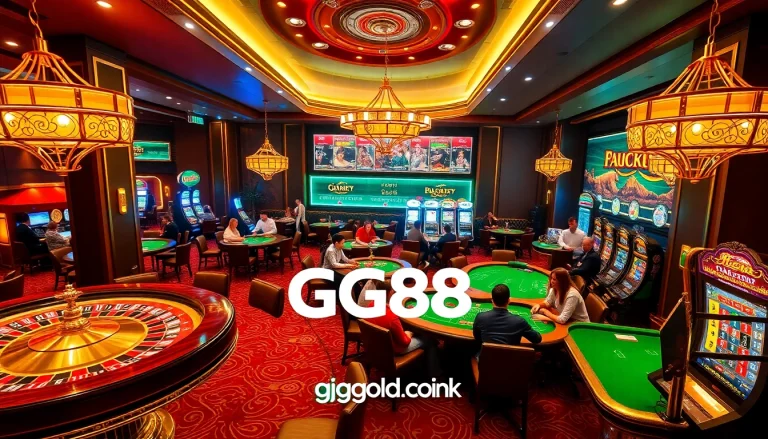 Betting chips and roulette wheel at http://gg88.gold/ casino, showcasing excitement and luxury.