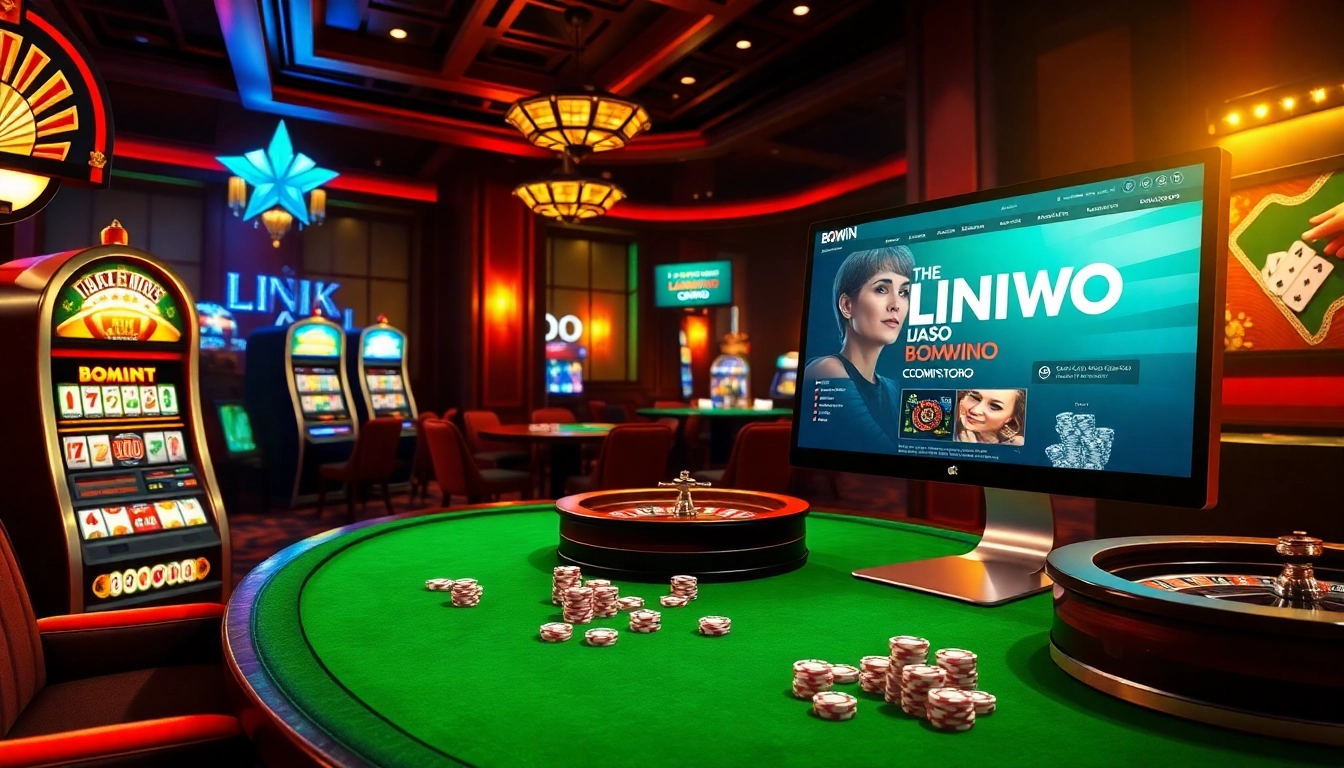 Engage in thrilling online gambling with LINK VÀO Bomwin, featuring vibrant slot machines and intense poker action.