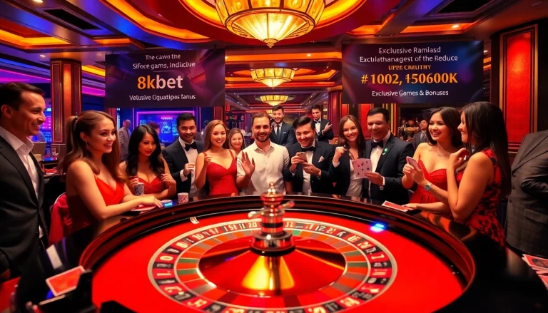 Experience the thrill of winning at 8kbet with vibrant casino gaming action.
