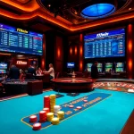 Experience the thrill of gambling with 11win at an elegant casino table.