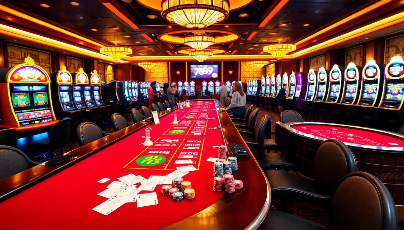 Experience the thrill of online gambling at 789CLUB with vibrant casino tables and exciting gameplay.