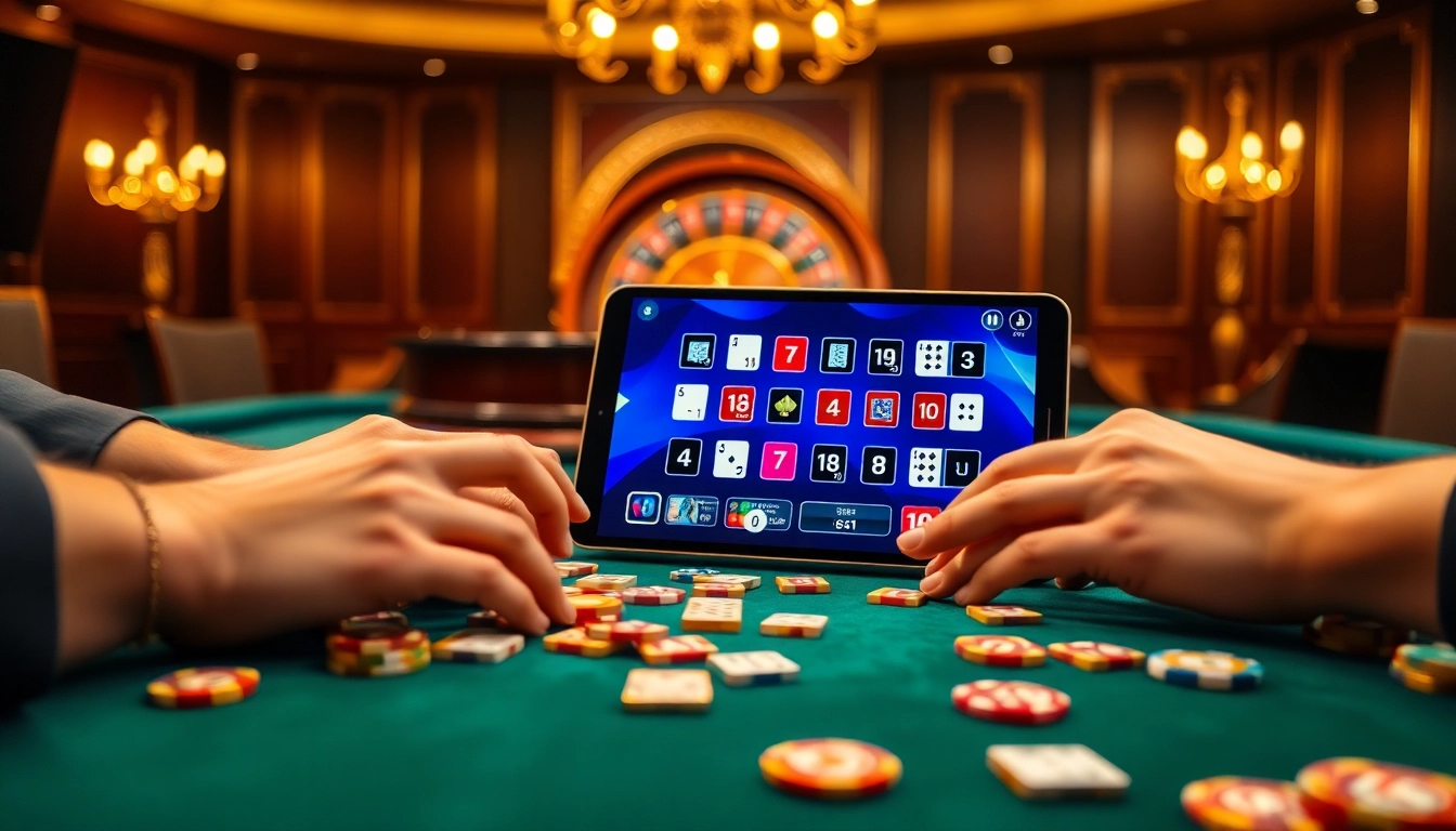 שחקו רמיקוב אונליין עם חברים בממשק קזינו מודרני - אווירת משחק תוססת.