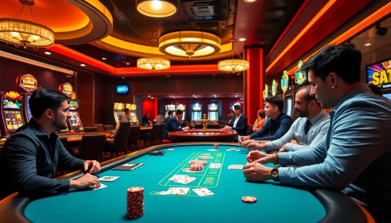 Experience the thrill at b52 club with poker chips and an exciting game atmosphere.