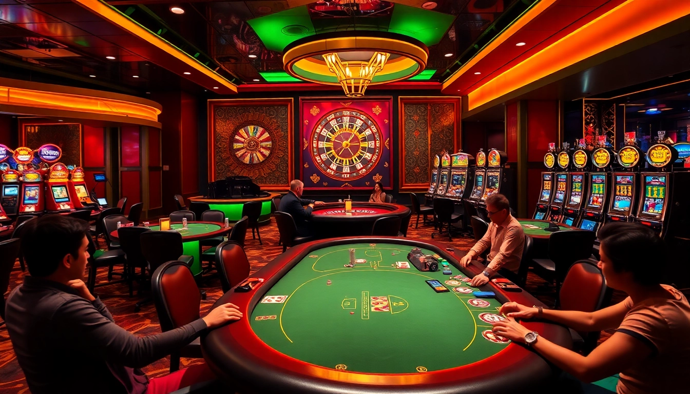 Experience the excitement of BK8 with vibrant casino games and engaging players.