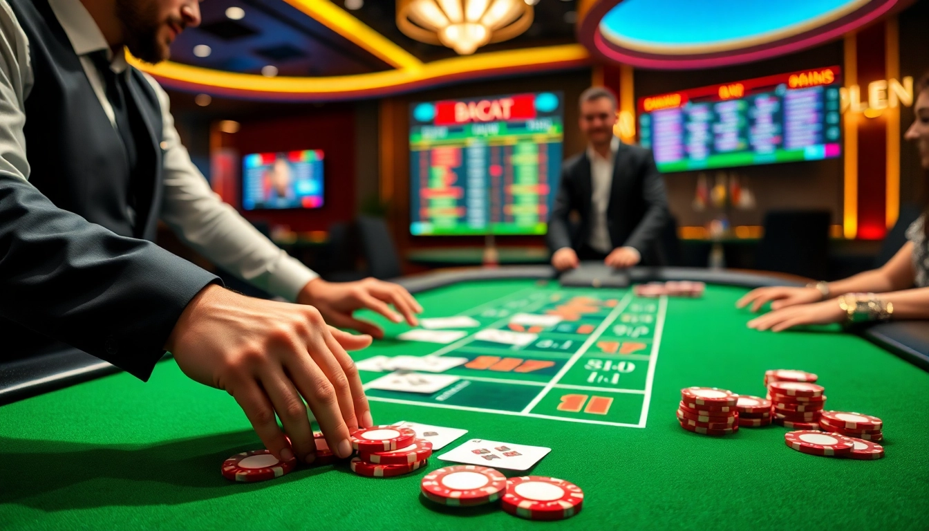 에볼루션 카지노에서 플레이어와 딜러가 상호작용하는 생동감 있는 장면